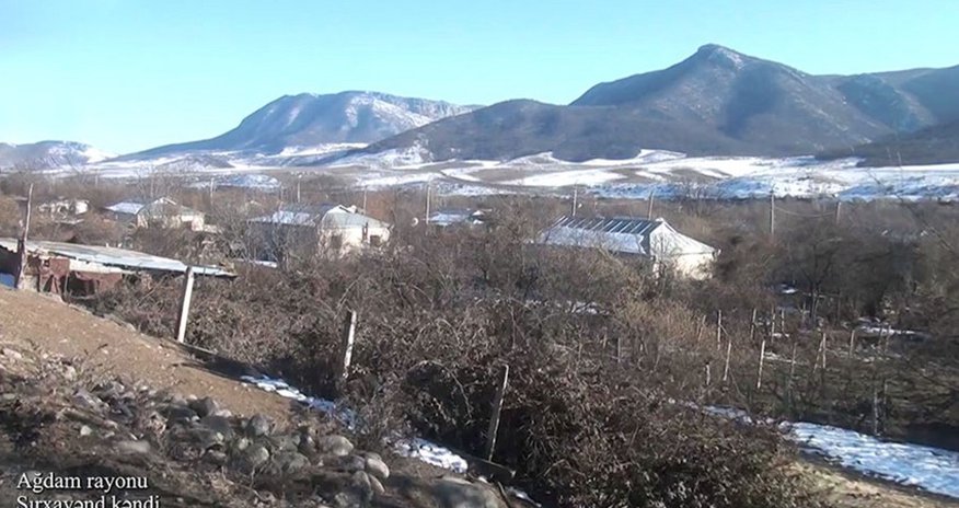 Ağdamın Sırxavənd kəndindən görüntülər Ağdamın Sırxavənd kəndindən görüntülər