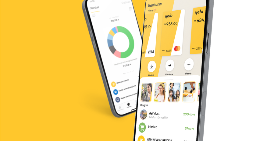 Yelo Bank-dan yeni və parlaq mobil əlavə Yelo Bank-dan yeni və parlaq mobil əlavə