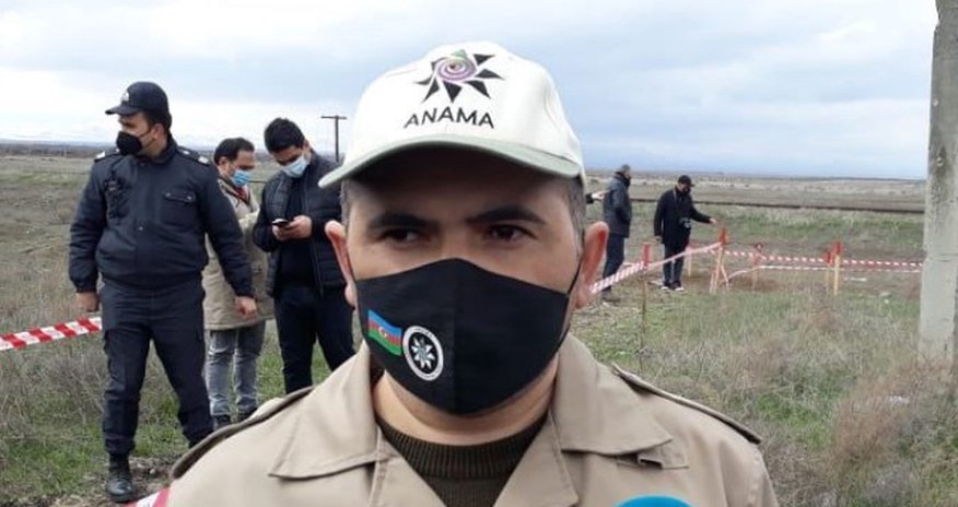 Bərdə-Ağdam dəmir yolu xətti minalardan təmizlənir Bərdə-Ağdam dəmir yolu xətti minalardan təmizlənir
