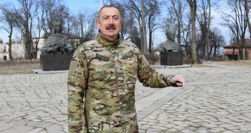 Prezident Şuşaya getdi Prezident Şuşaya getdi