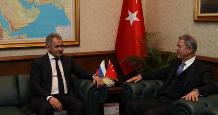 Hulusi Akarla Sergey Şoyqu telefon danışıb Hulusi Akarla Sergey Şoyqu telefon danışıb