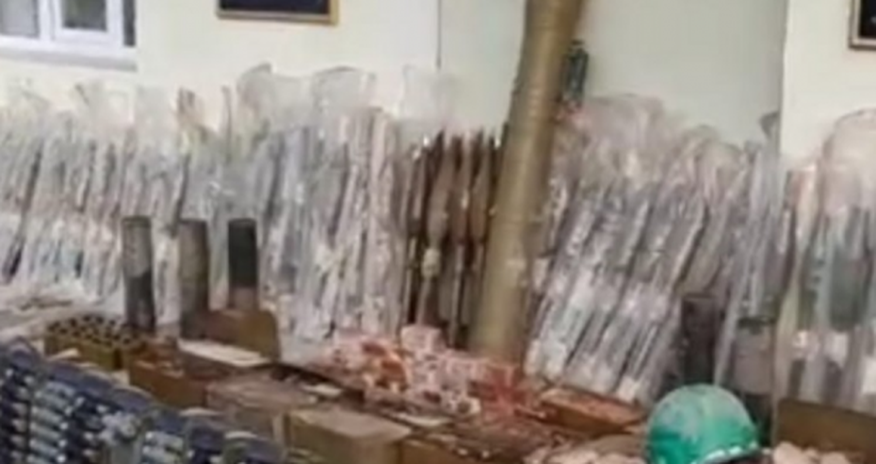 Qubadlıda döyüş sursatları aşkarlandı Qubadlıda döyüş sursatları aşkarlandı