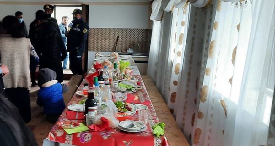 В Гедабее пресечено проведение свадебного торжества - ФОТО В Гедабее пресечено проведение свадебного торжества - ФОТО