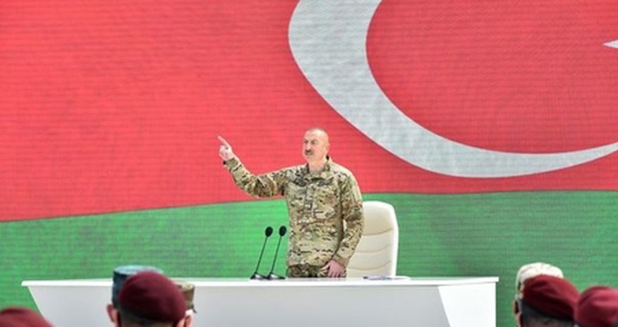 Prezident: “Müharibə gedə-gedə bizə qarşı sanksiyalar tətbiq etmək istəyirdilər” Prezident: “Müharibə gedə-gedə bizə qarşı sanksiyalar tətbiq etmək istəyirdilər”