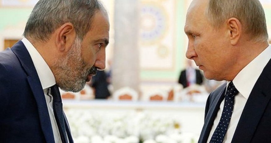 Paşinyan Putinə zəng etdi Paşinyan Putinə zəng etdi