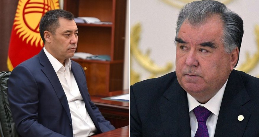 Президенты Кыргызстана и Таджикистана обсудили ситуацию на границе Президенты Кыргызстана и Таджикистана обсудили ситуацию на границе