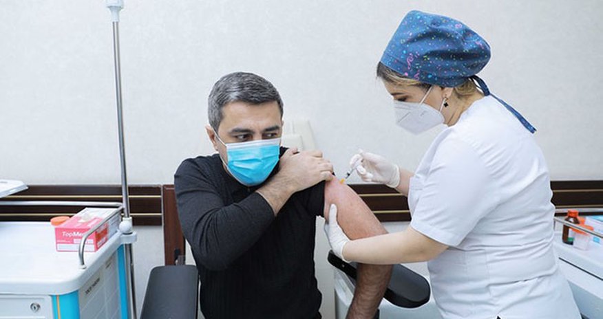 Bu gün peyvənd olunanların sayı açıqlandı Bu gün peyvənd olunanların sayı açıqlandı