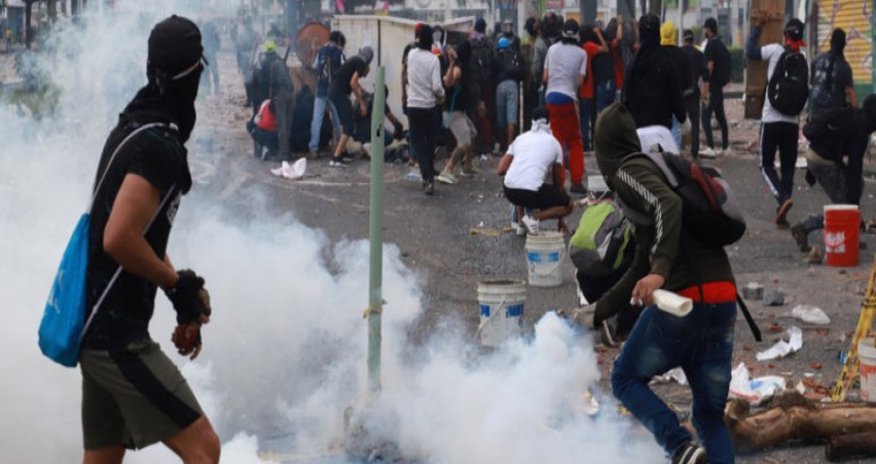 Kolumbiyada etiraz aksiyaları zamanı 548 nəfər itkin düşüb Kolumbiyada etiraz aksiyaları zamanı 548 nəfər itkin düşüb