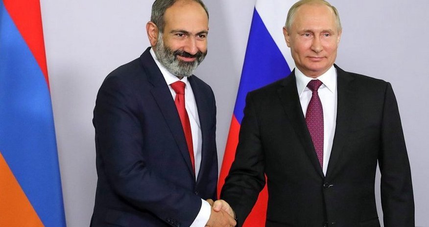Paşinyan Putinə zəng etdi Paşinyan Putinə zəng etdi