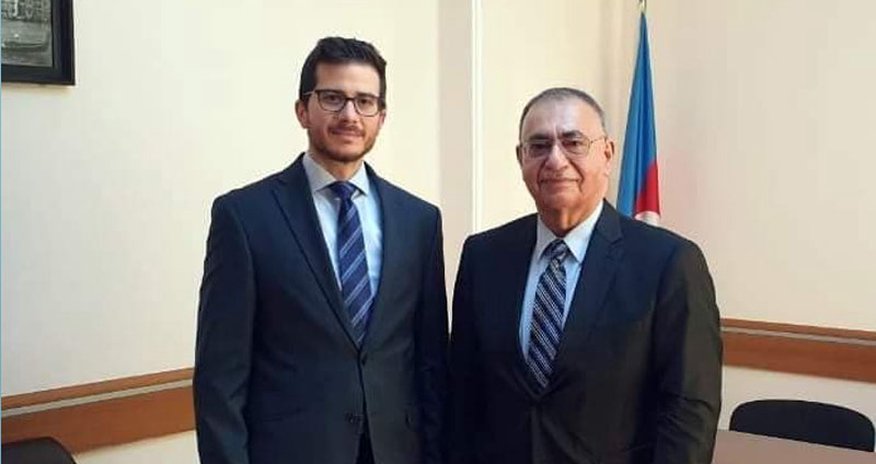 Asim Mollazadə İsrailin Azərbaycandakı səfiri ilə görüşdü Asim Mollazadə İsrailin Azərbaycandakı səfiri ilə görüşdü