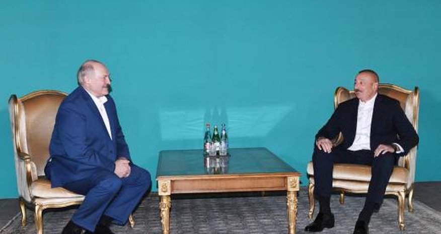 Алиев и Лукашенко обсудили ситуацию на армяно-азербайджанской границе и поставки нефти Алиев и Лукашенко обсудили ситуацию на армяно-азербайджанской границе и поставки нефти