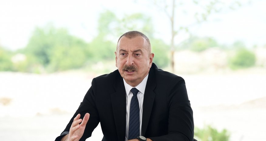 Ağdamın baş planının təqdimat mərasimindən - Fotolar Ağdamın baş planının təqdimat mərasimindən - Fotolar