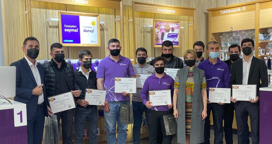 Azercell проводит программу сертификации для дилерской сети Azercell проводит программу сертификации для дилерской сети