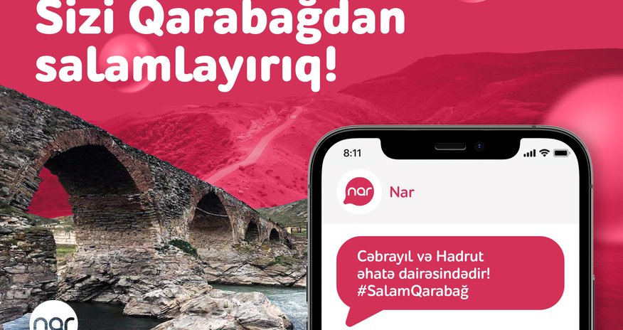 Nar’s network in Hadrut and Jabrayil! Nar’s network in Hadrut and Jabrayil!