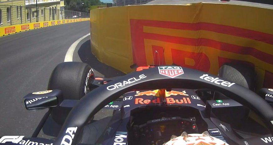 "Formula 1": Maks Ferstappen də Bakıda qəza törətdi "Formula 1": Maks Ferstappen də Bakıda qəza törətdi