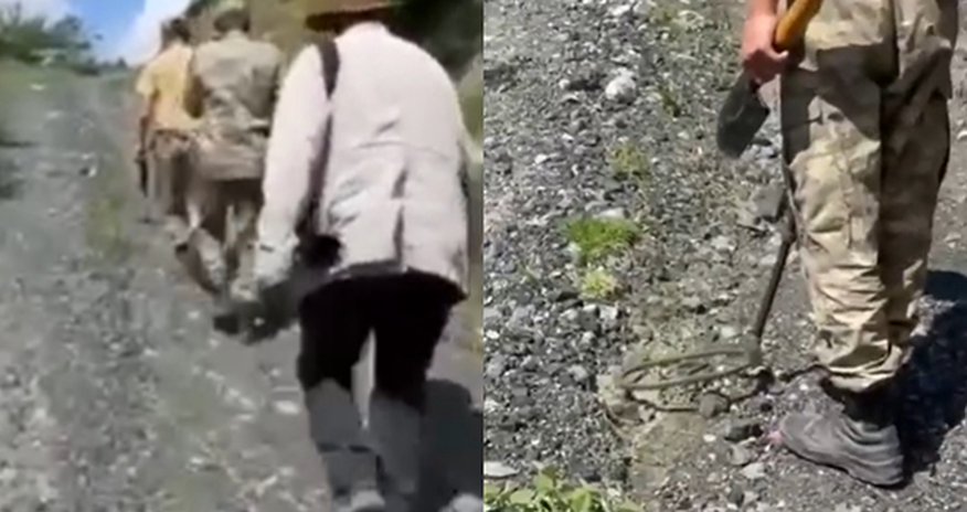 Reza Deqati Kəlbəcərdə minaya düşməkdən son anda xilas oldu Reza Deqati Kəlbəcərdə minaya düşməkdən son anda xilas oldu