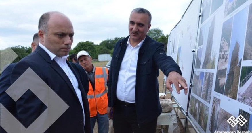Anar Kərimov “Çıraqqala”da aparılan bərpa işləri ilə tanış olub - Fotolar Anar Kərimov “Çıraqqala”da aparılan bərpa işləri ilə tanış olub - Fotolar