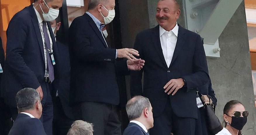 İlham Əliyev və Rəcəb Tayyib Ərdoğan Türkiyə millisinin oyununu izləyir İlham Əliyev və Rəcəb Tayyib Ərdoğan Türkiyə millisinin oyununu izləyir