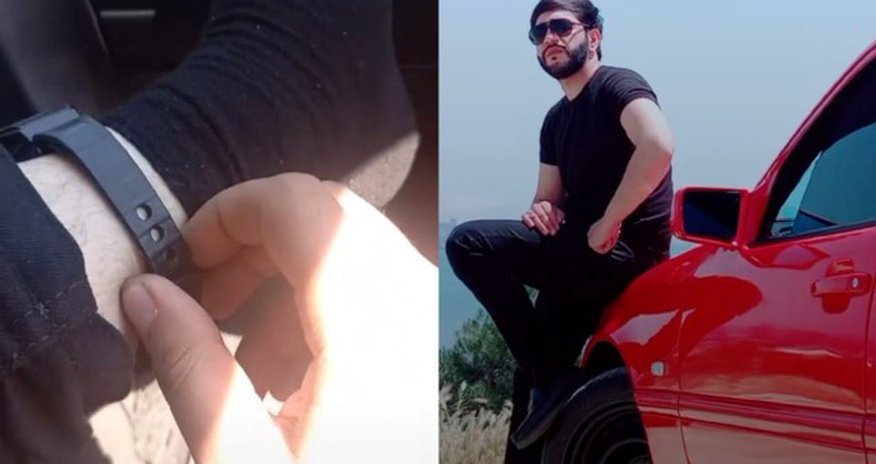 Ayağında elektron bilərzik olan şəxs Bakıda "avtoşluq" etdi - VİDEO Ayağında elektron bilərzik olan şəxs Bakıda "avtoşluq" etdi - VİDEO