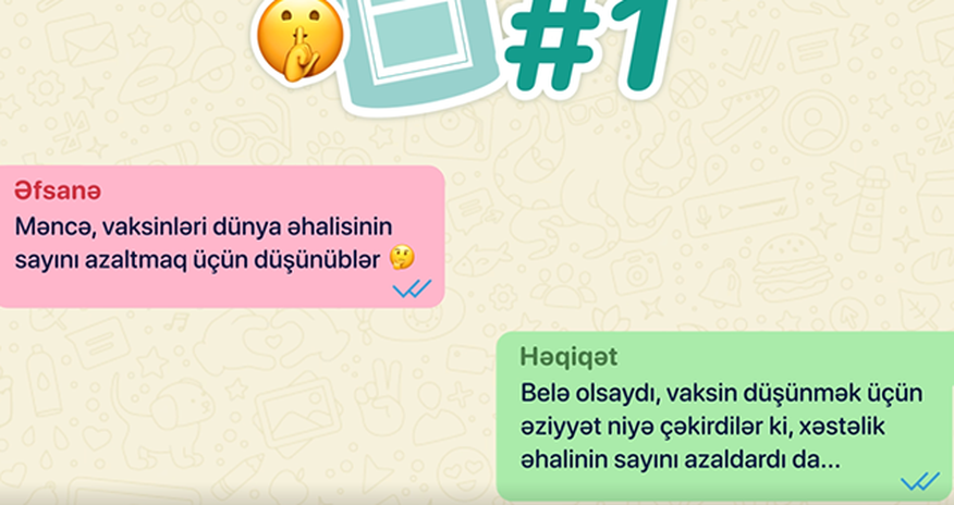 Vaksinasiya ilə bağlı bilinən yanlışların doğru cavabları Vaksinasiya ilə bağlı bilinən yanlışların doğru cavabları