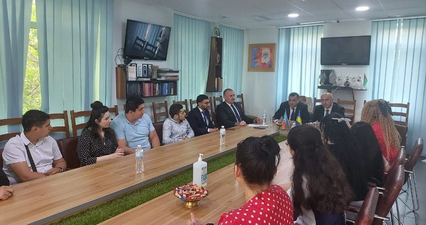 Ukraynada yaşayan azərbaycanlılarla görüş keçirilib Ukraynada yaşayan azərbaycanlılarla görüş keçirilib