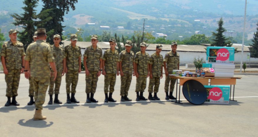 Nar celebrated Day of Armed Forces with soldiers in liberated territories Nar celebrated Day of Armed Forces with soldiers in liberated territories