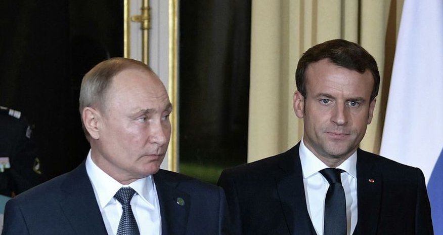 Путин призвал Макрона активизироваться Путин призвал Макрона активизироваться