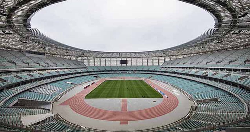 UEFA Bakı Olimpiya Stadionunu təltif etdi UEFA Bakı Olimpiya Stadionunu təltif etdi