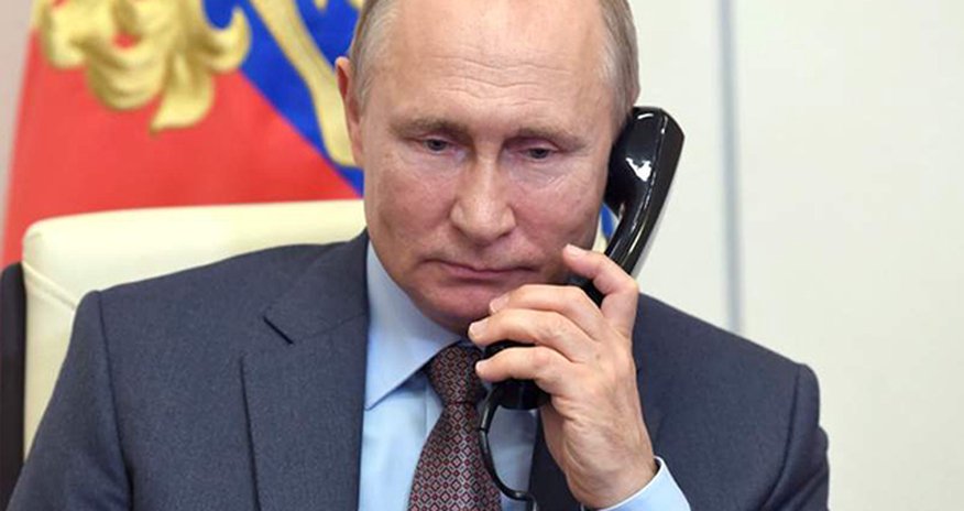 Putin Con Kerri ilə danışdı Putin Con Kerri ilə danışdı