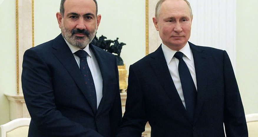 Putin Paşinyanı təbrik etdi Putin Paşinyanı təbrik etdi