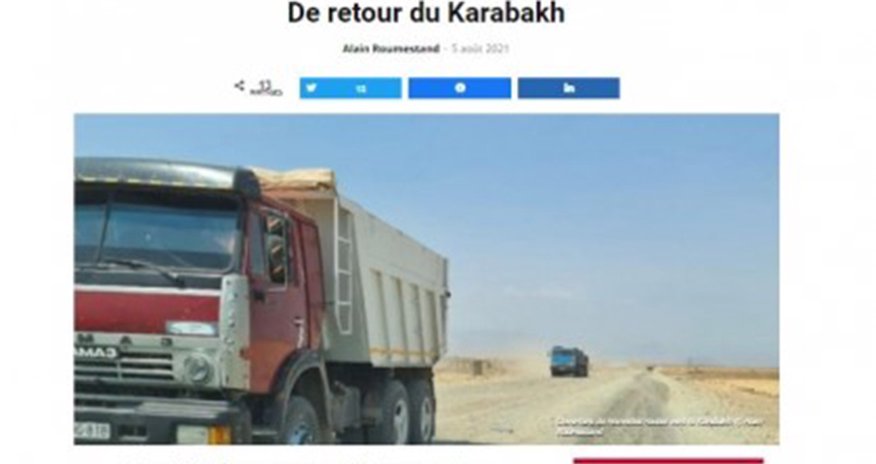 Fransalı jurnalist Azərbaycandan yazdı Fransalı jurnalist Azərbaycandan yazdı