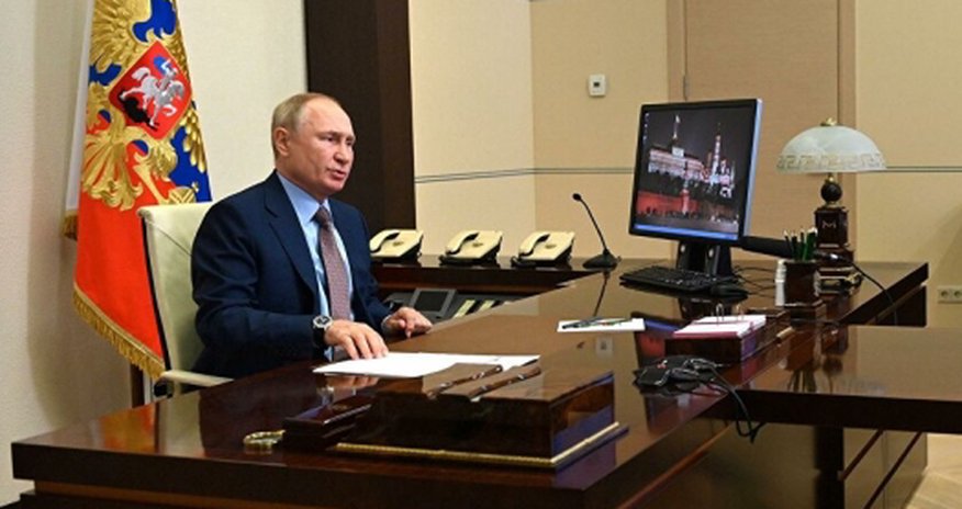 Путин созвал Совбез из-за событий в Афганистане Путин созвал Совбез из-за событий в Афганистане