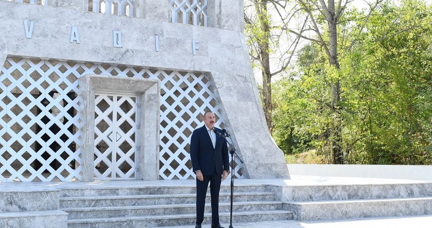 President Ilham Aliyev and First Lady Mehriban Aliyeva attend opening of Vagif Poetry Days in Shusha (PHOTO) President Ilham Aliyev and First Lady Mehriban Aliyeva attend opening of Vagif Poetry Days in Shusha (PHOTO)
