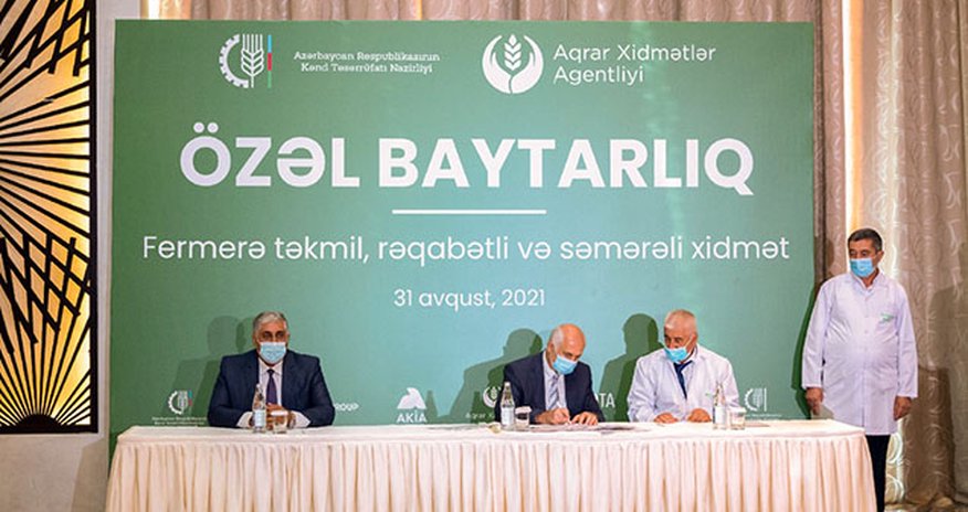 Azərbaycanda özəl baytarlıq xidmətinə keçidə start verildi Azərbaycanda özəl baytarlıq xidmətinə keçidə start verildi