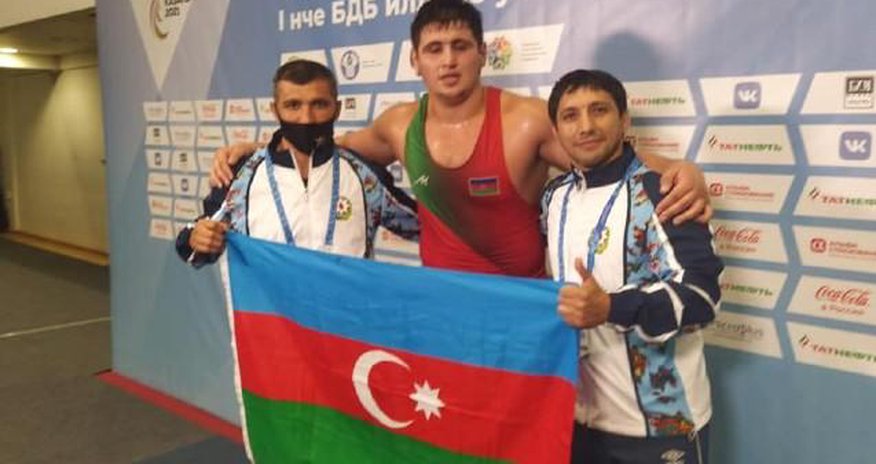 Yunan-Roma güləşçilərimizdən üçüncü qızıl medal Yunan-Roma güləşçilərimizdən üçüncü qızıl medal