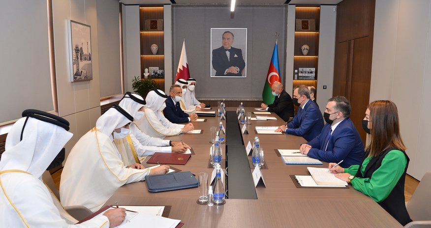 Azərbaycan və Qətər XİN başçıları görüşüb Azərbaycan və Qətər XİN başçıları görüşüb