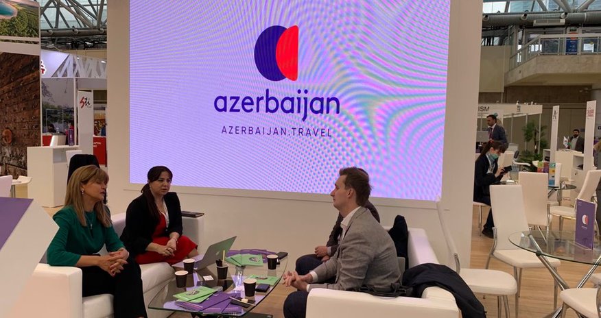 Azərbaycanın turizm potensialı Rusiyada keçirilən beynəlxalq sərgidə təbliğ olunub Azərbaycanın turizm potensialı Rusiyada keçirilən beynəlxalq sərgidə təbliğ olunub