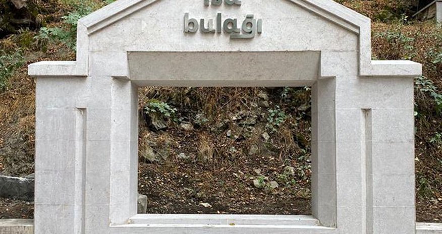 İsa Bulağı tam bərpa edildi - FOTO İsa Bulağı tam bərpa edildi - FOTO