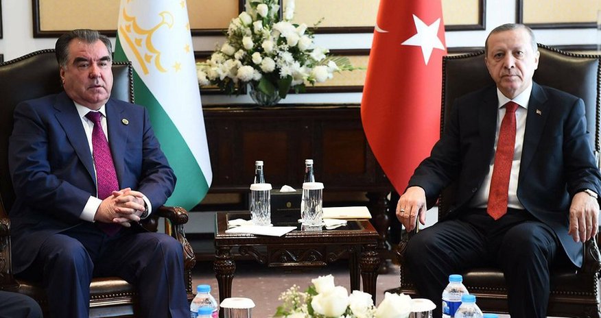 Erdogan and Rahmon mull bilateral and regional issues Erdogan and Rahmon mull bilateral and regional issues