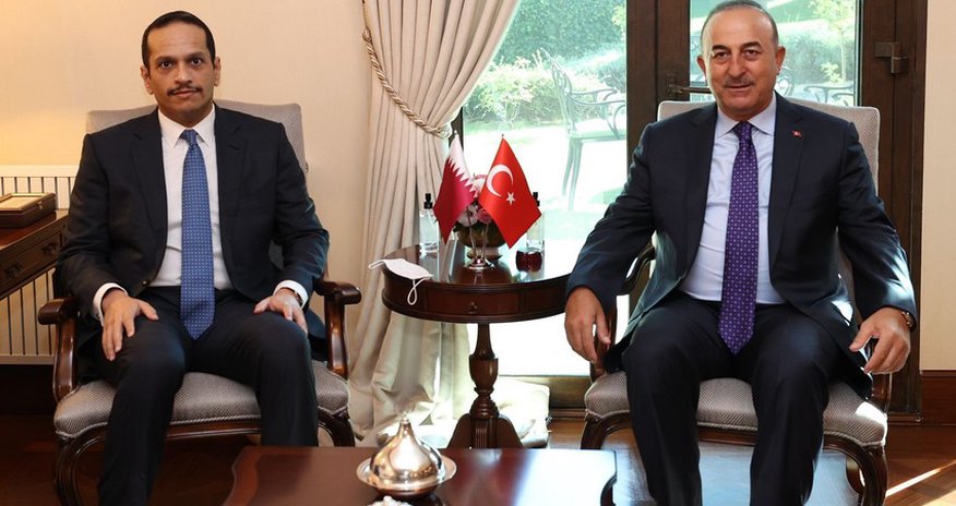 Turkish, Qatari foreign ministers hold meeting Turkish, Qatari foreign ministers hold meeting