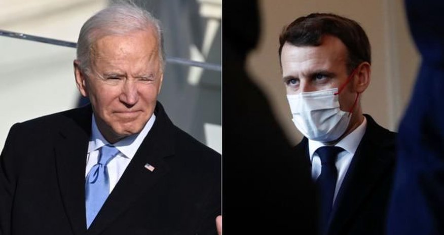 Biden and Macron agree to meet next month in push to repair ties Biden and Macron agree to meet next month in push to repair ties