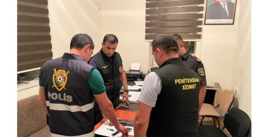 Maştağada məhkuma məxsus torpaq sahəsindən silahlar götürülüb Maştağada məhkuma məxsus torpaq sahəsindən silahlar götürülüb