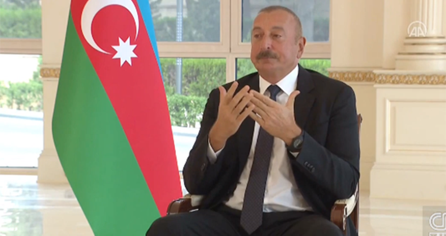 “Azərbaycan Ermənistanla dialoqa başlamağa hazır olduğunu bildirib” - Prezident “Azərbaycan Ermənistanla dialoqa başlamağa hazır olduğunu bildirib” - Prezident