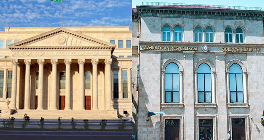 Ali Məhkəmə və Ədliyyə Nazirliyi birgə məlumat yaydı Ali Məhkəmə və Ədliyyə Nazirliyi birgə məlumat yaydı