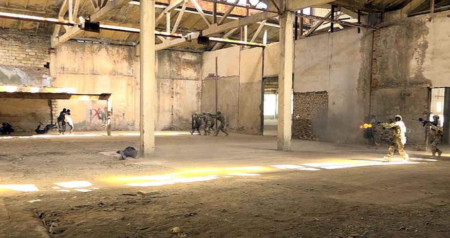 Xüsusi təyinatlıların təlimlərindən görüntülər - Video Xüsusi təyinatlıların təlimlərindən görüntülər - Video