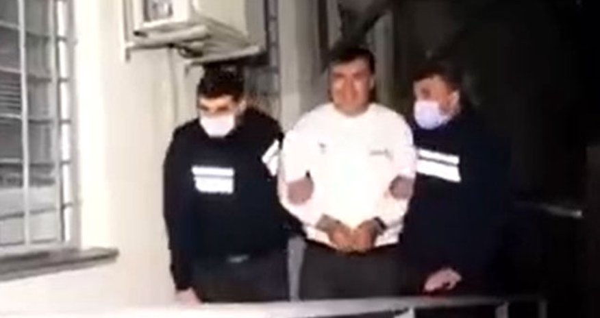 Saakaşvili belə saxlanılıb - Video Saakaşvili belə saxlanılıb - Video