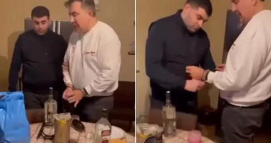 Footage of ex-Georgian president’s arrest in Tbilisi made public Footage of ex-Georgian president’s arrest in Tbilisi made public