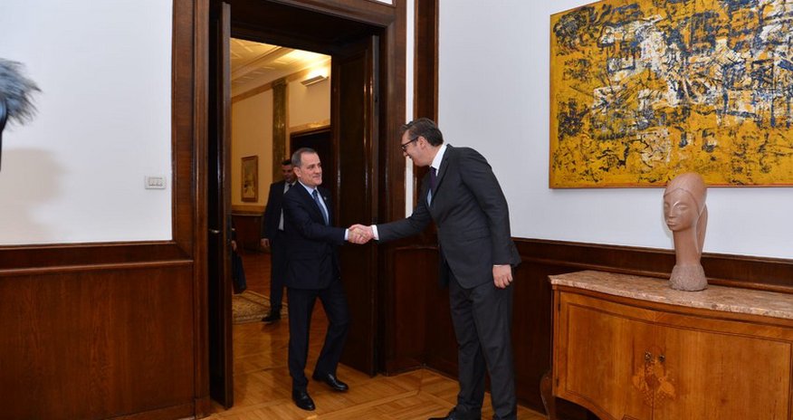 Jeyhun Bayramov meets with President of Serbia Jeyhun Bayramov meets with President of Serbia