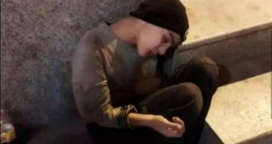 Bakıda dilənən uşaq narkotik maddə qəbul edir?- AÇIQLAMA Bakıda dilənən uşaq narkotik maddə qəbul edir?- AÇIQLAMA