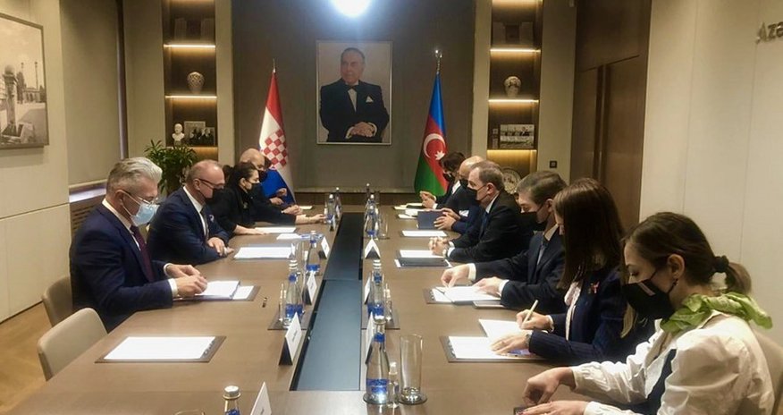 Azərbaycan və Xorvatiya XİN başçılarının görüşü başa çatıb - YENİLƏNİB Azərbaycan və Xorvatiya XİN başçılarının görüşü başa çatıb - YENİLƏNİB
